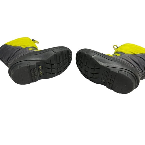 Sorel Kids' Flurry Weather Resistant Snow Boot Neon Lime/Black - Picture 5 of 5